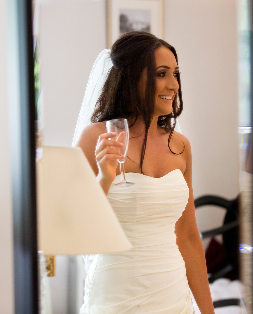 Bride Making a Toast